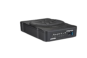KICKER Hideaway HS10 10インチウーファー Amazon.com: KICKER 46HS10 Hideaway Compact Powered Subwoofer